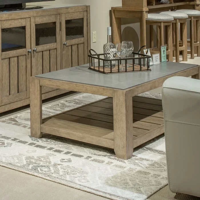 Millstone – Cocktail Table – Light Brown