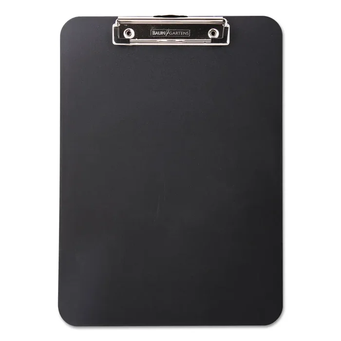 Mobile OPS® Unbreakable Recycled Clipboard, 0.5″ Clip Capacity, Holds 8.5 x 11 Sheets, Black