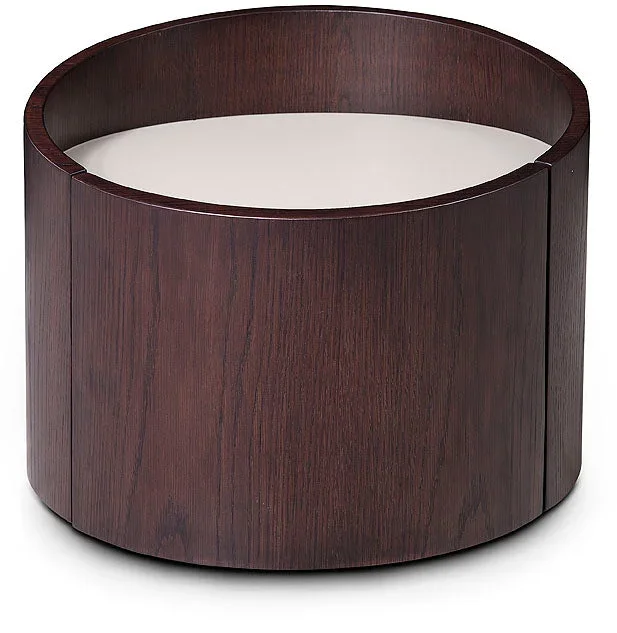 Modrest Gamma Modern Brown Oak Nightstand