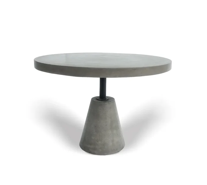 Modrest Lenado Modern Grey Concrete End Table