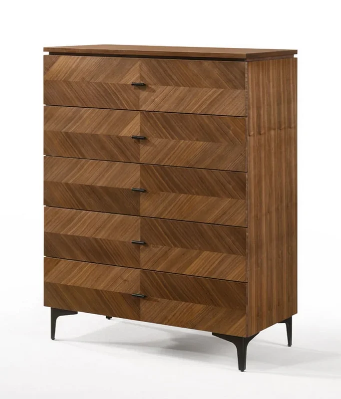 Modrest Paula Mid Century Walnut Chest