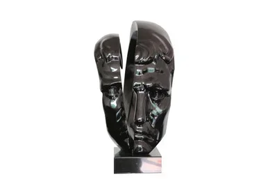 Modrest Statue Modern Black Sculpture / VGTHSZ-0445