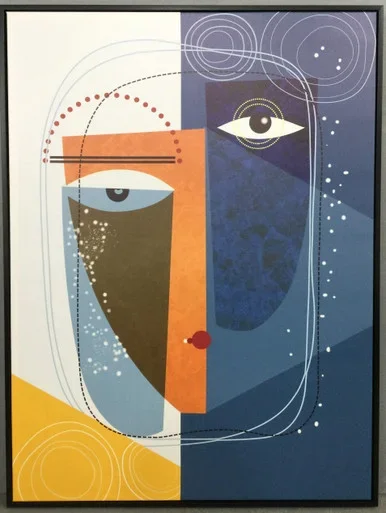 Modrest VIG23018 – 35 X 47 Black Framed Painting / VGTHVIG23018