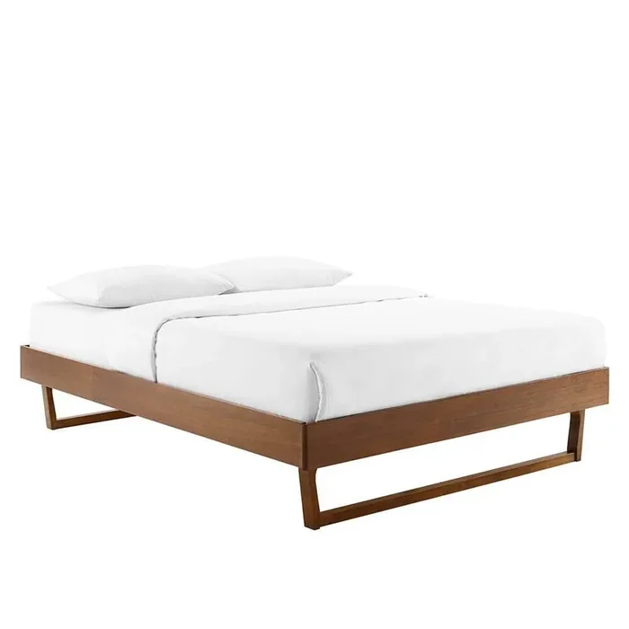 Modway – Billie King Wood Platform Bed Frame – MOD-6215-WAL