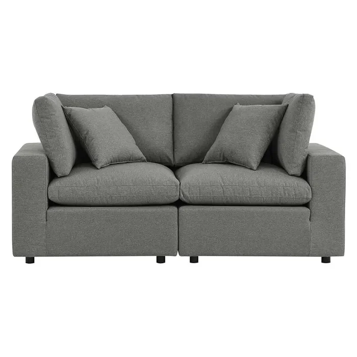 Modway – Commix Overstuffed Outdoor Patio Loveseat – EEI-5576-CHA