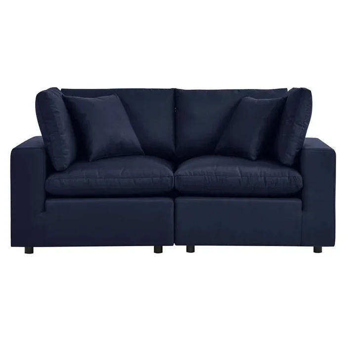 Modway – Commix Overstuffed Outdoor Patio Loveseat – EEI-5576-NAV