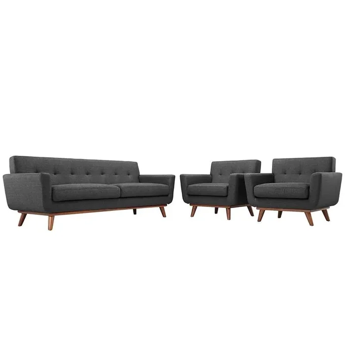 Modway – Engage Armchairs and Sofa – 3 Piece Set – EEI-1345-DOR
