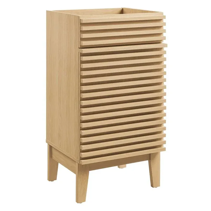 Modway – Render 18in Bathroom Vanity Cabinet (Sink Basin Not Included) – EEI-4849-OAK