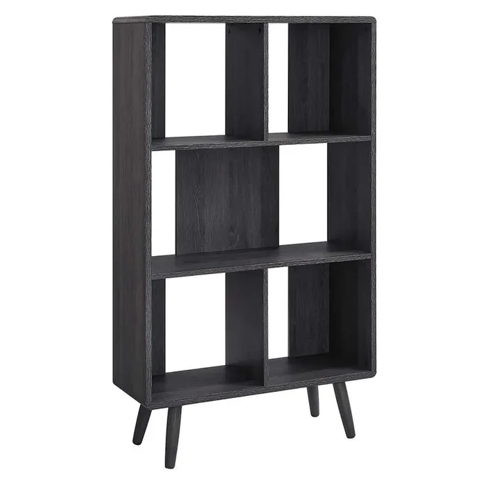 Modway – Transmit 5 Shelf Wood Grain Bookcase – EEI-5743-CHA