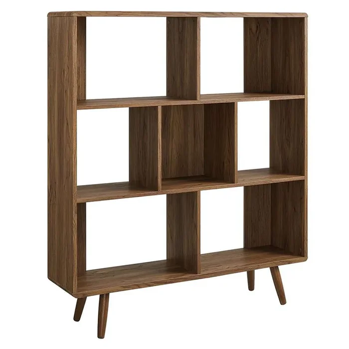 Modway – Transmit 7 Shelf Wood Grain Bookcase – EEI-2529-WAL