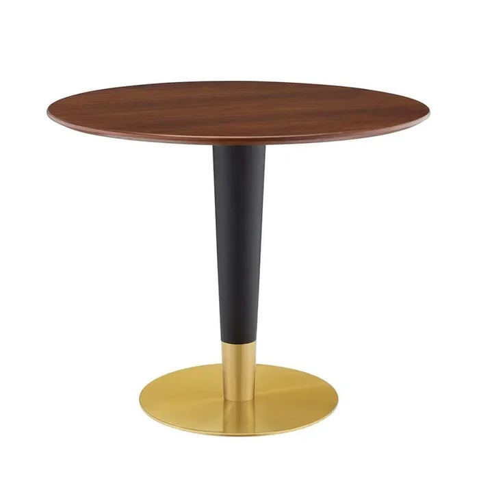 Modway – Zinque 36in Dining Table – EEI-5123-GLD-WAL