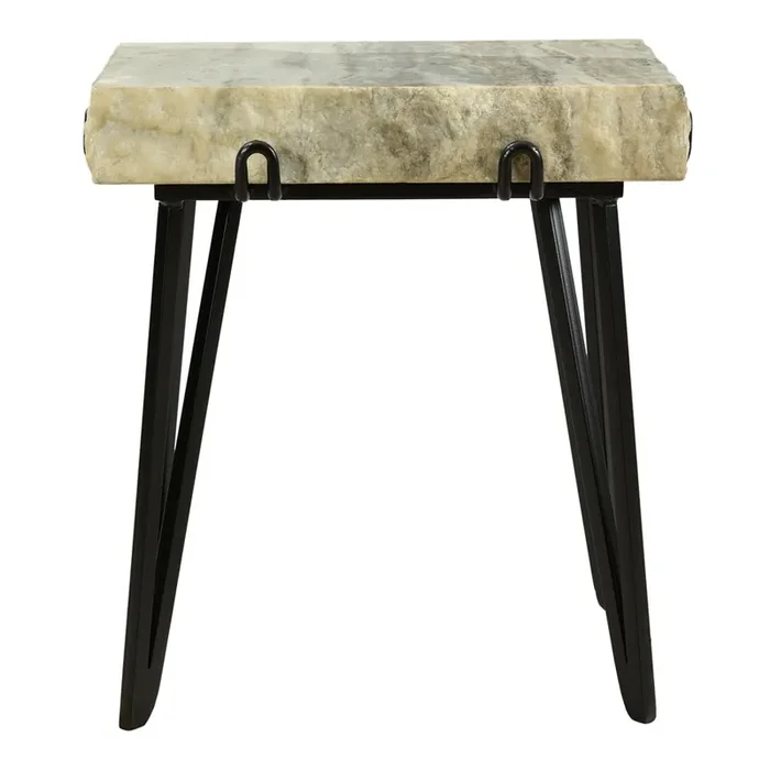 Moes Home – Alpert Accent Table in Sand – IK-1011-21
