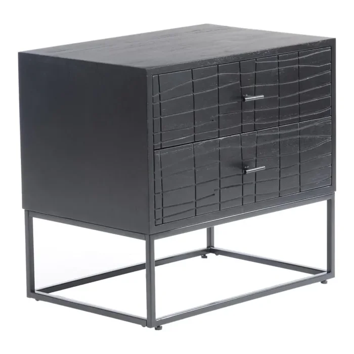 Moes Home – Atelier Nightstand Black – BZ-1112-02