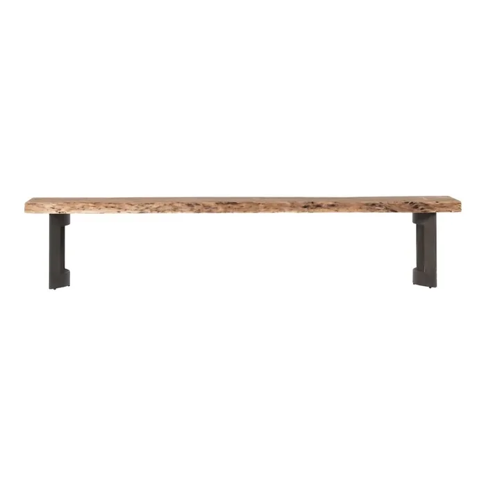 Moes Home – Bent Bench Large Smoked – VE-1029-03-0