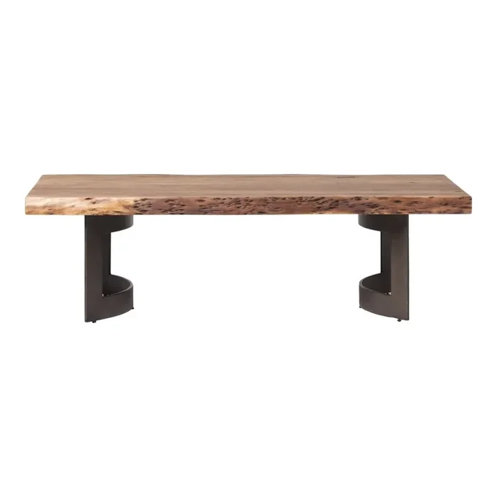Moes Home – Bent Coffee Table Smoked – VE-1003-03-0