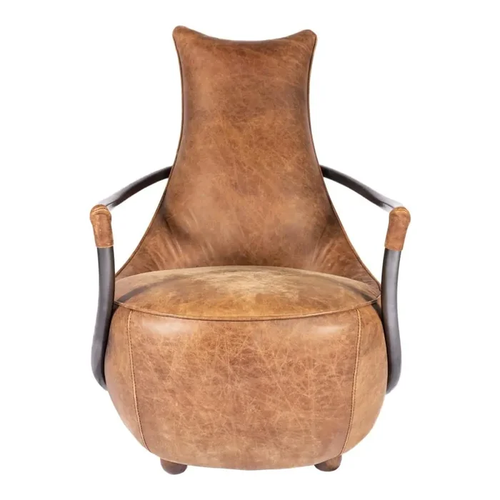 Moes Home – Carlisle Club Chair in Light Brown – PK-1026-03