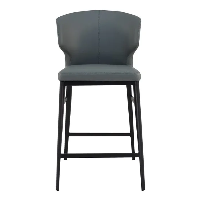 Moes Home – Delaney Counter Stool in Grey – EJ-1022-15