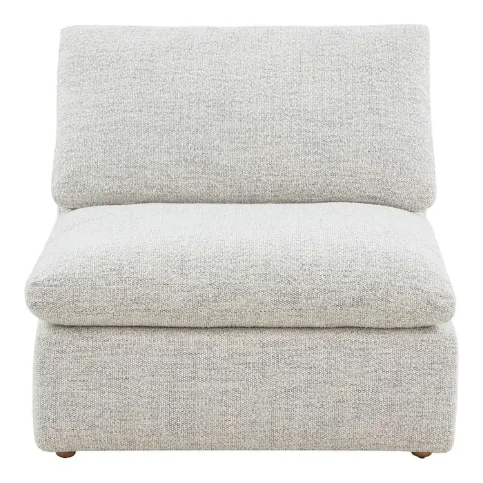 Moes Home – Terra Condo Slipper Chair Performance Fabric Coastside Sand – YJ-1013-49