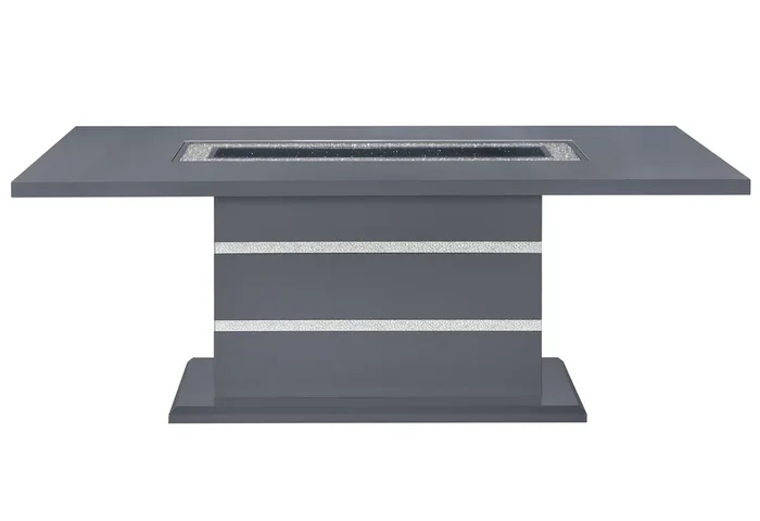 MONACO DARK GREY DINING TABLE