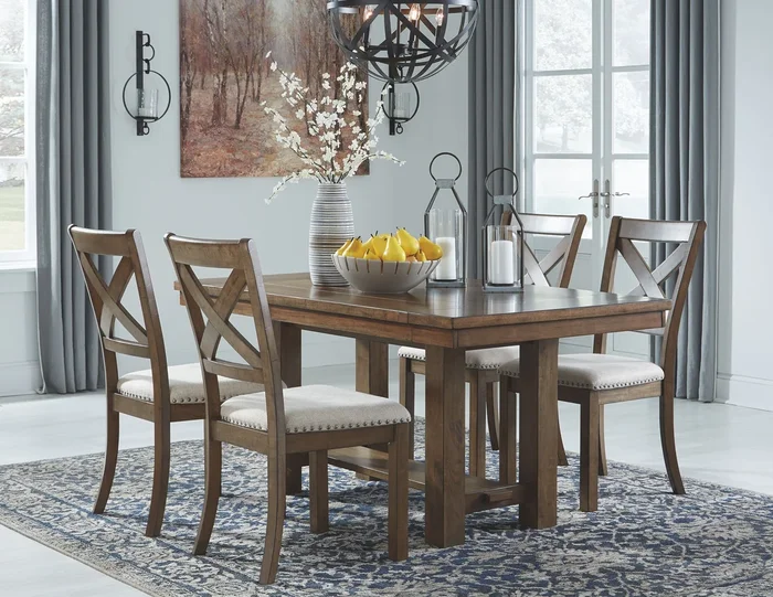 Moriville – Rectangular Dining Table Set