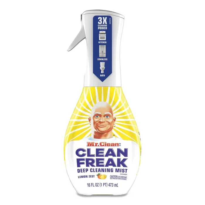 Mr. Clean® Clean Freak Deep Cleaning Mist Multi-Surface Spray, Lemon, 16 Oz Spray Bottle