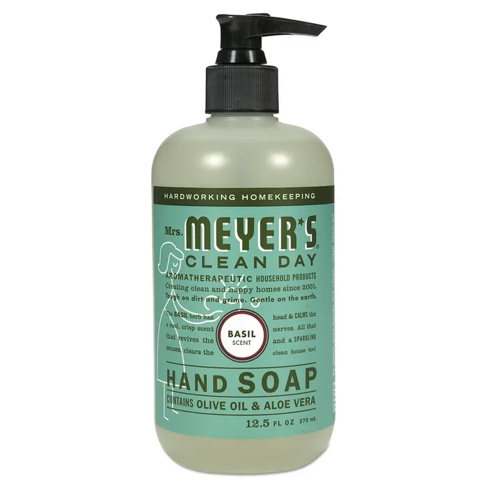 Mrs. Meyer‘s® Clean Day Liquid Hand Soap, Basil Scent, 12.5 oz