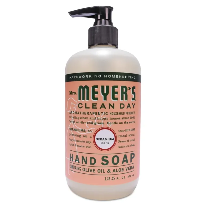 Mrs. Meyer‘s® Clean Day Liquid Hand Soap, Geranium Scent, 12.5 oz