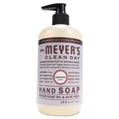 Mrs. Meyer‘s® Clean Day Liquid Hand Soap, Lavender Scent, 12.5 oz, 6/Carton