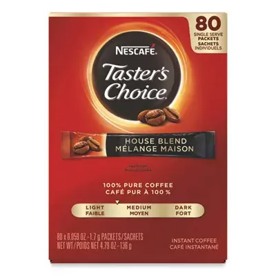 Nescafé® Taster‘s Choice Stick Pack, House Blend, 80/box
