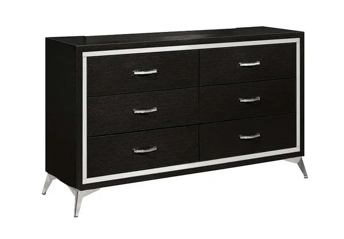 New Classic Furniture – Huxley Dresser-Black – B3365-050
