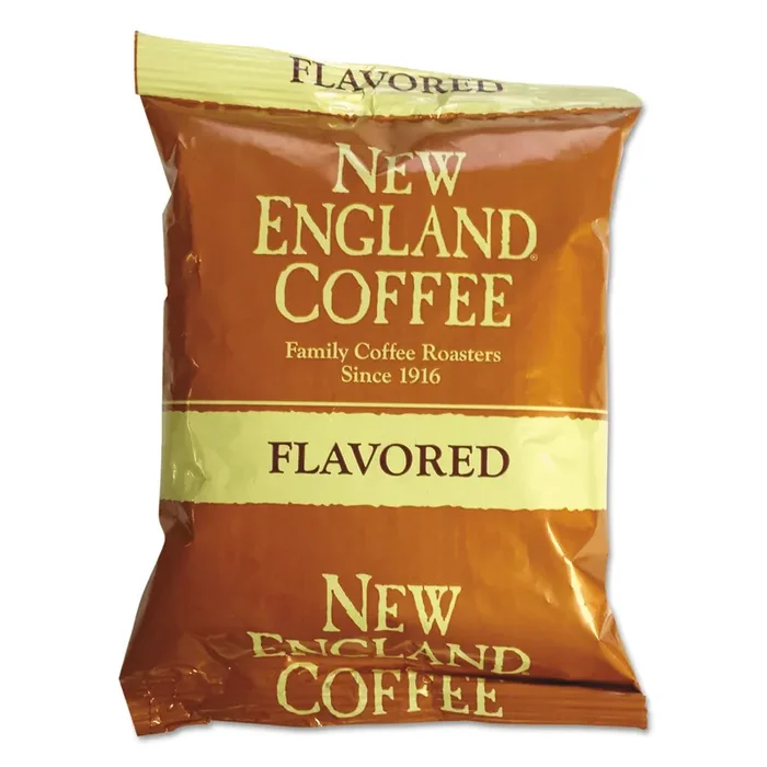 New England® Coffee Coffee Portion Packs, Hazelnut Creme, 2.5 Oz Pack, 24/box