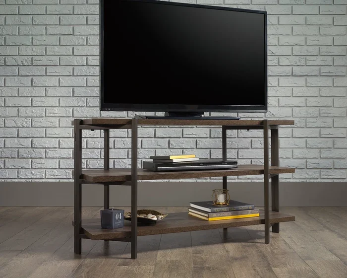 North Avenue Console Smoked Oak 3a