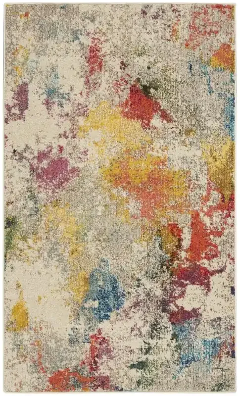 Nourison – Celestial CES12 Multicolor 3×5 Colorful Area Rug – CES12-99446801012