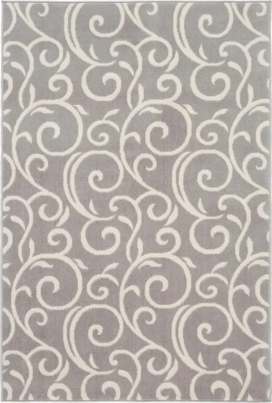 Nourison – Grafix GRF19 Bone 3×5 Area Rug – GRF19-99446457660