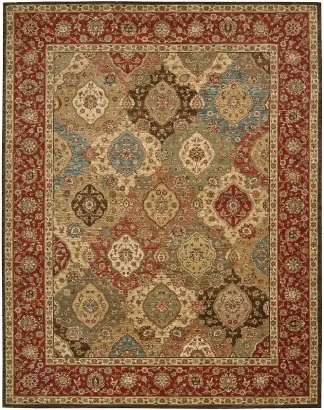 Nourison – Living Treasures LI03 Multicolor 76in x 96in Rug – LI03-99446675590_CLOSEOUT