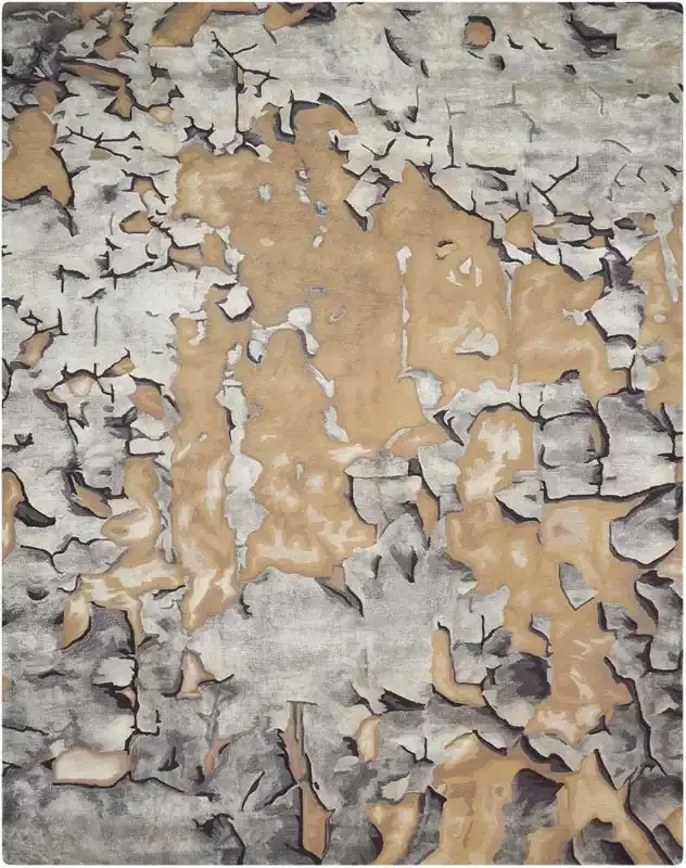 Nourison – Prismatic PRS02 Beige and Grey 56in x 75in Area Rug – PRS02-99446339935_CLOSEOUT