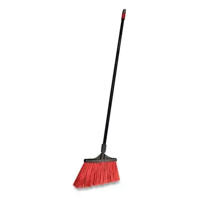 O-Cedar® Commercial Maxistrong Angle Broom, 56″ Handle, Black, 6/carton