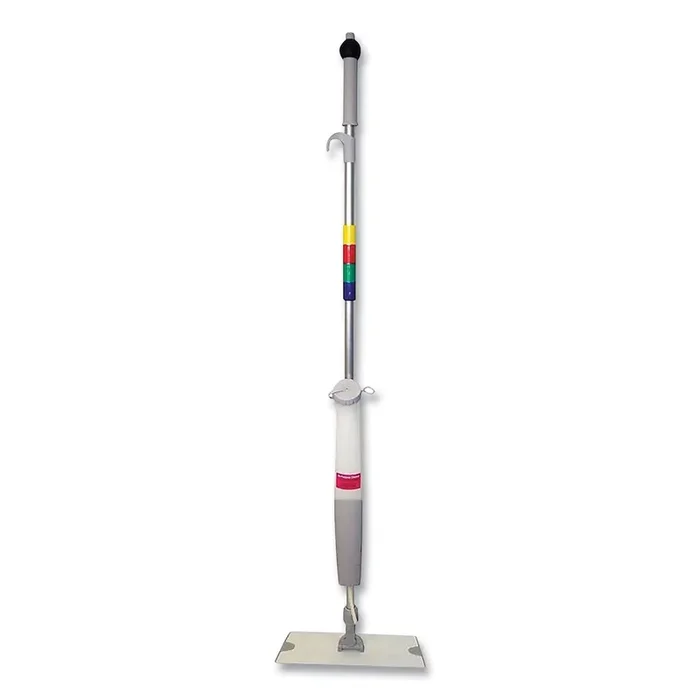 O‘Dell® O‘dell Advantage+ Bucketless Mop, 16″ Frame, White/silver Handle