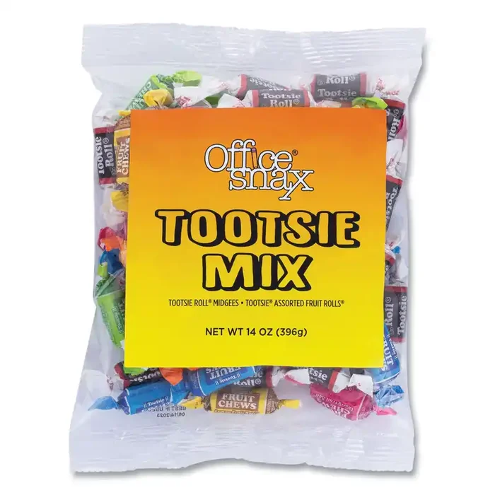 Office Snax® Tootsie Roll Assortment, 14 oz Bag