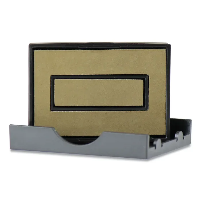 Offistamp® Un-Inked Replacement Pad for Self-Inking Stamps, Two-Color, Compatible with All Ink Colors, 1.88″ x 1.13″, 3/Pack