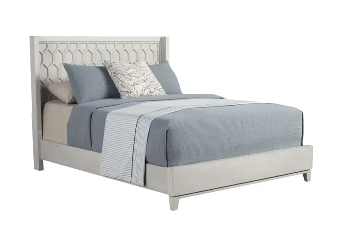 Origins by Alpine – Denver Full Size Panel Bed in Grey – 2013-08F