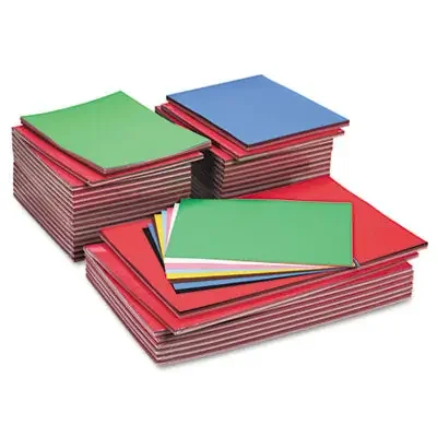 Pacon® Tru-Ray Construction Paper, 76 lb Text Weight, Assorted, Assorted, 100 Sheets/Pack, 20 Packs/Carton