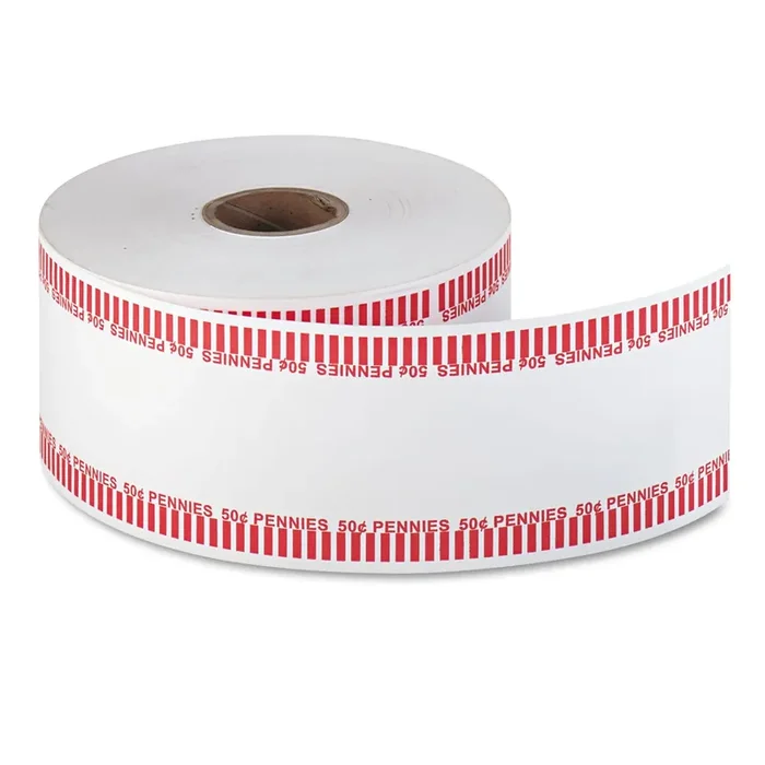 Pap-R Products Automatic Coin Rolls, Pennies, .50, 1900 Wrappers/roll