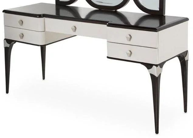 Paris Chic Vanity/Desk in Espresso