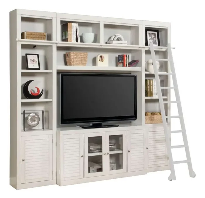 Parker House – Boca 5 Piece Entertainment Wall – BOC-5PC-ENT-SM-WALL