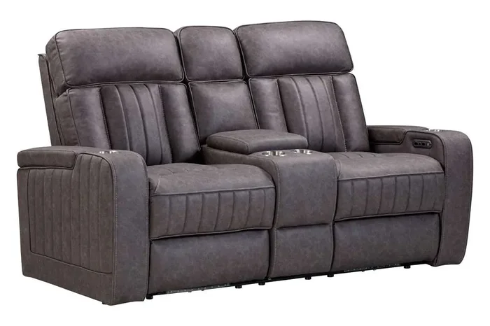 Parker House – Equinox – Mercury Power Console Loveseat – MEQU 822CPH-MERC