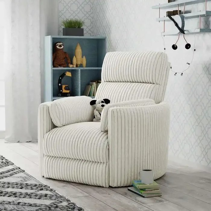 Parker House – Radius – Mega Ivory Swivel Power Glider Recliner – MRAD 812GSP-MGIV