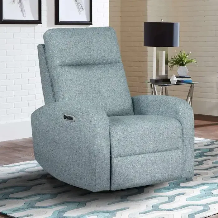Parker House – Thriller – Natural Beauty Blue Power Swivel Glider Recliner – MTHR 812GSP-NBB_CLOSEOUT