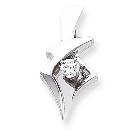 Peg Set Slide Mounting 14k White Gold XSW10