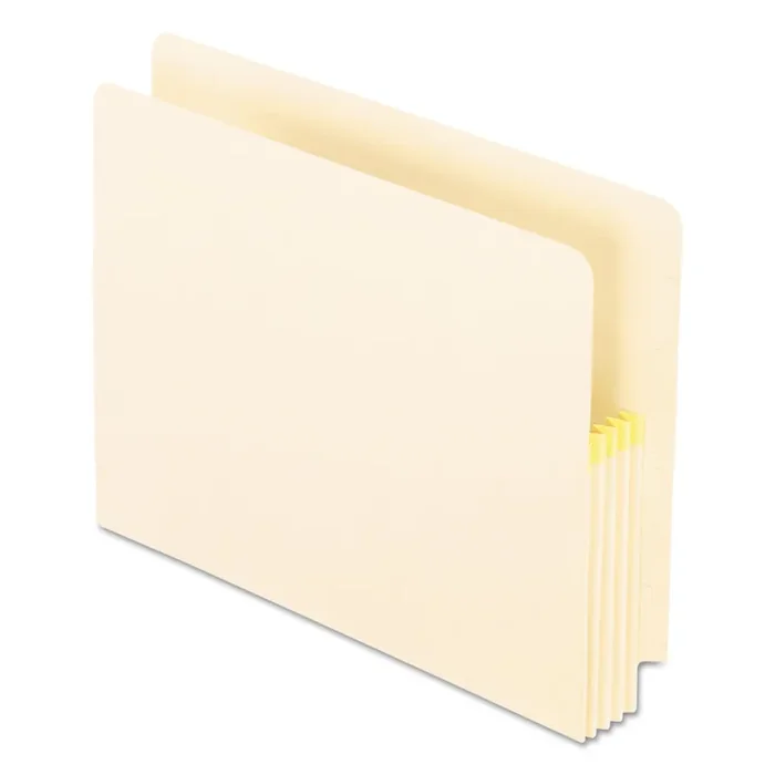 Pendaflex® Convertible End Tab File Pockets, 3.5″ Expansion, Letter Size, Manila, 25/box